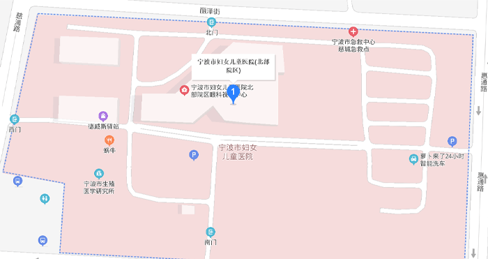 宁波市妇孩子童医院地址